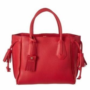 Longchamp Penelope Tassel Leather Handbag